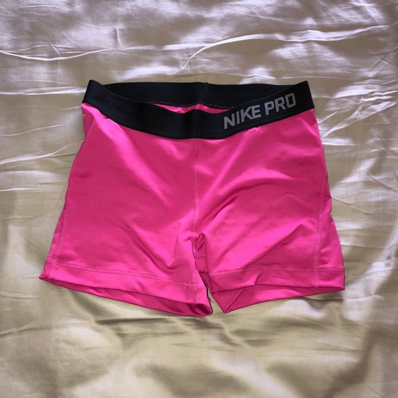 pink nike spandex